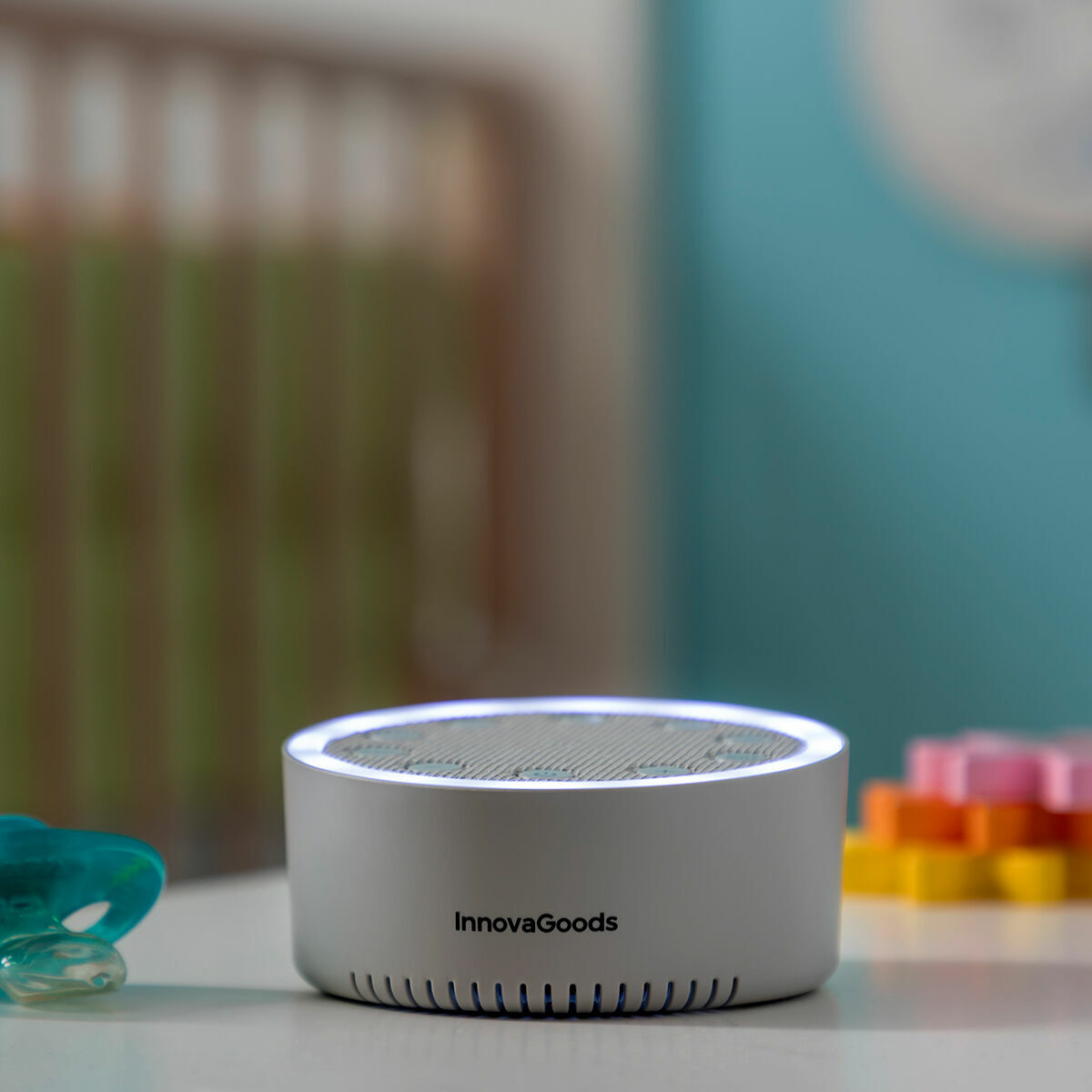 Sov bättre med white noise högtalare