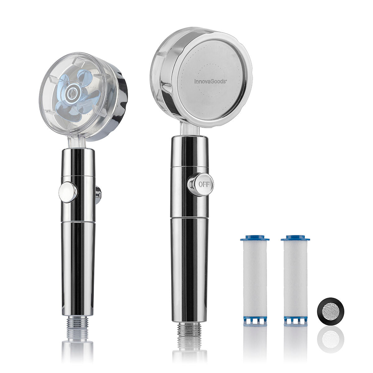 Duschmunstycke som ökar vattentrycket