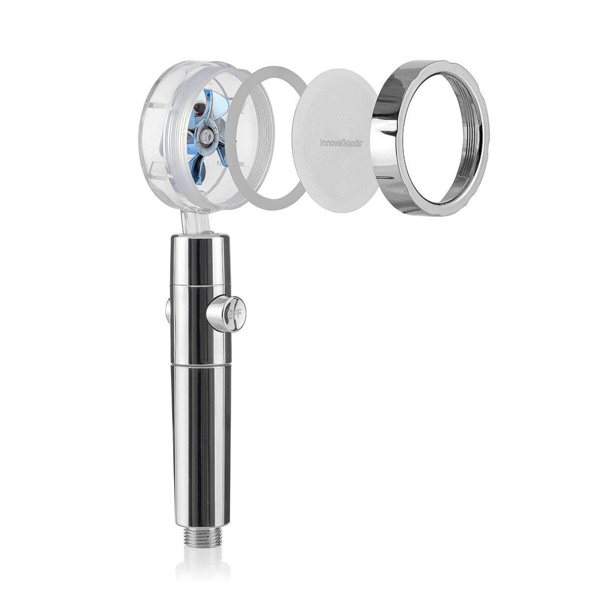 Duschmunstycke som ökar vattentrycket