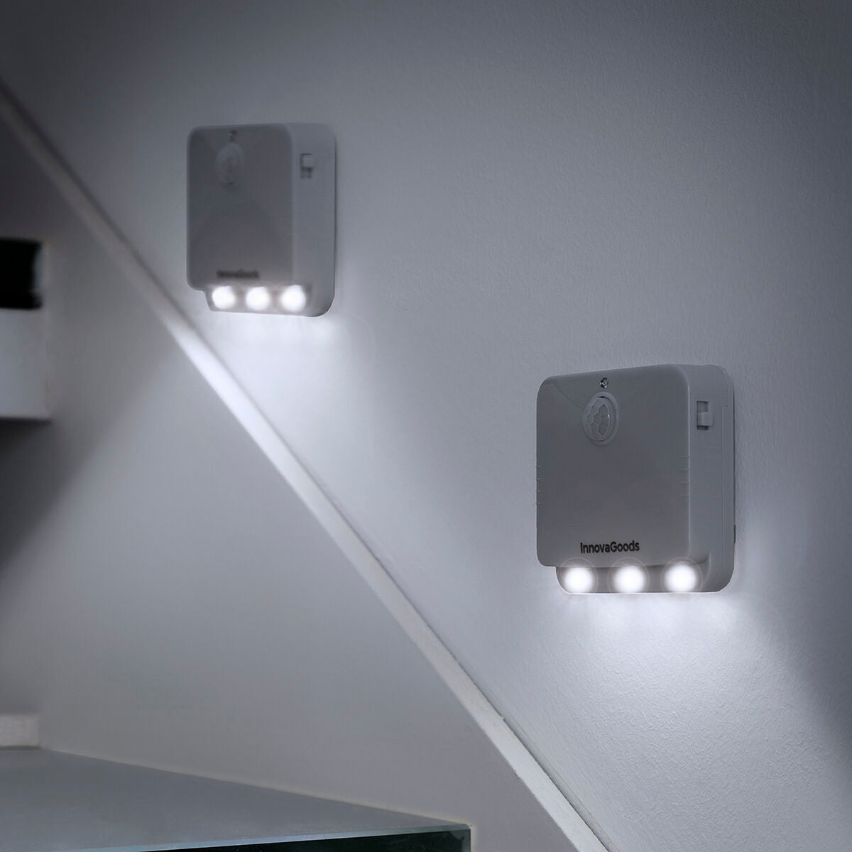 LED-lampa med rörelsesensor – batteridriven belysning