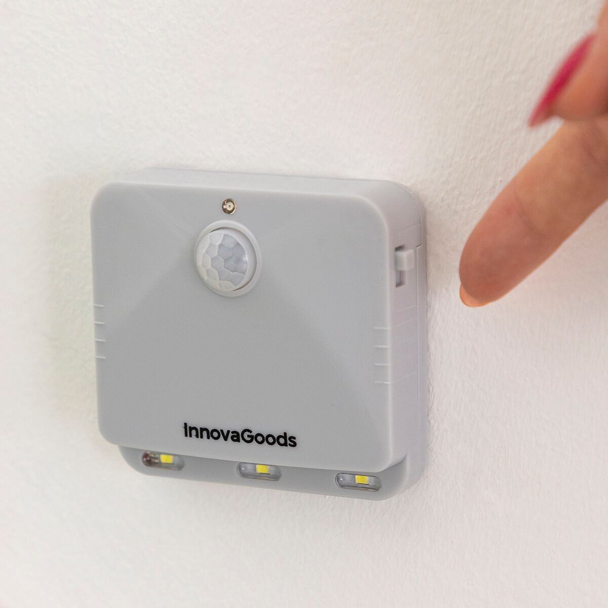 LED-lampa med rörelsesensor – batteridriven belysning