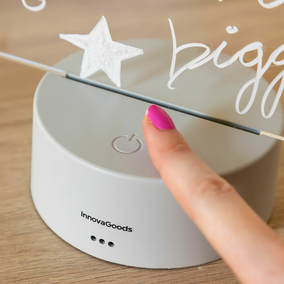 LED-tavla för anteckningar och meddelanden