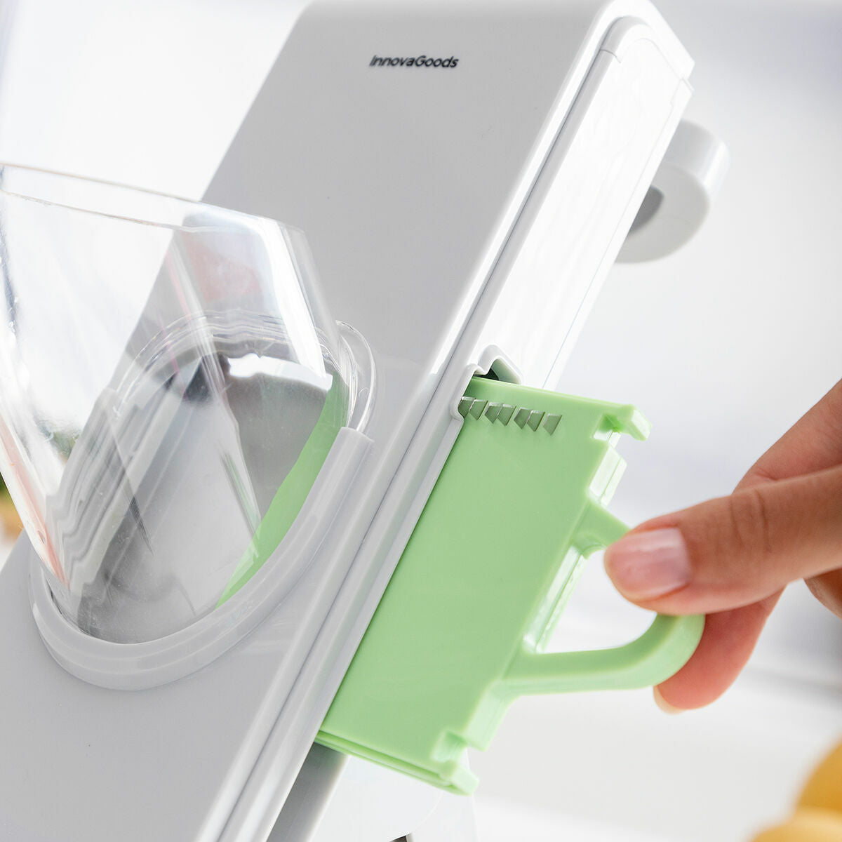 5-i-1 hopfällbar mandolin för grönsaker