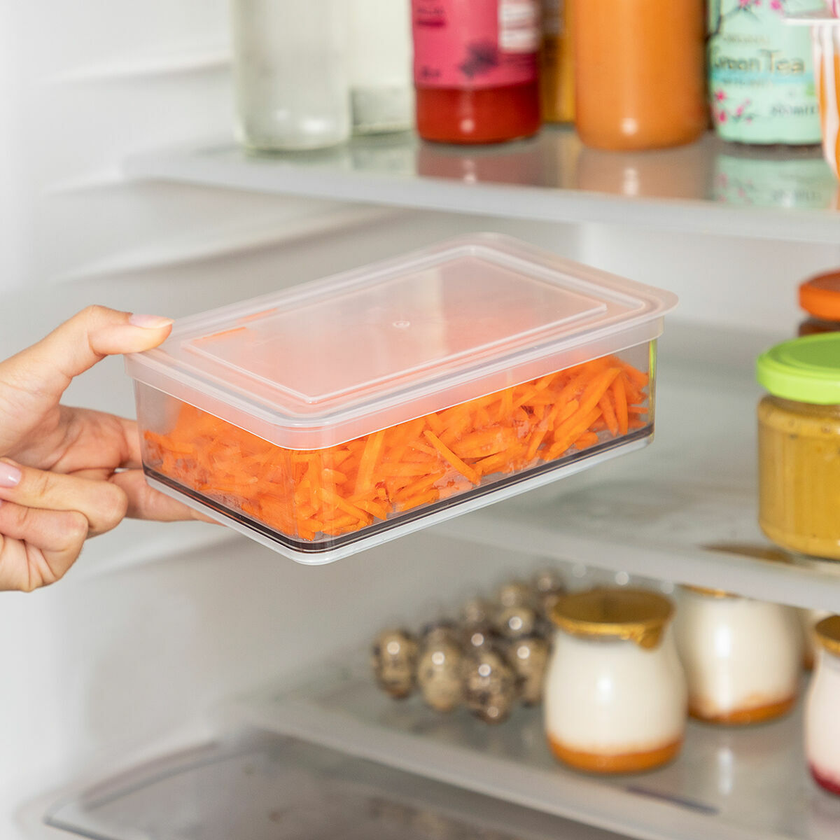 5-i-1 hopfällbar mandolin för grönsaker