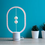 Stilfull lampa med magnetbrytare