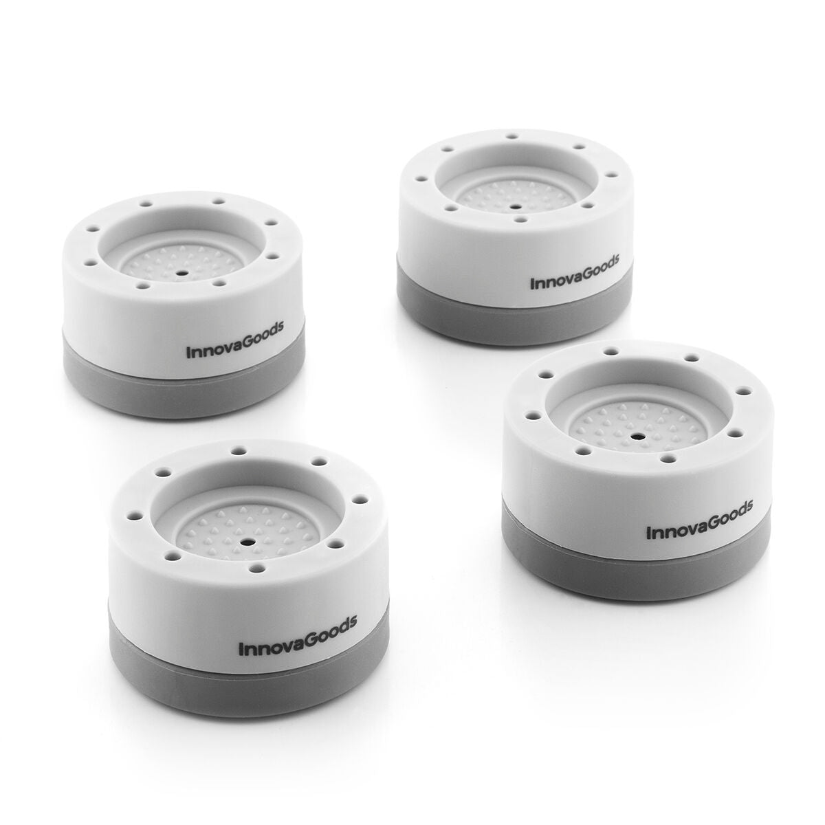 Stapelbara antivibrationsfötter 4-pack